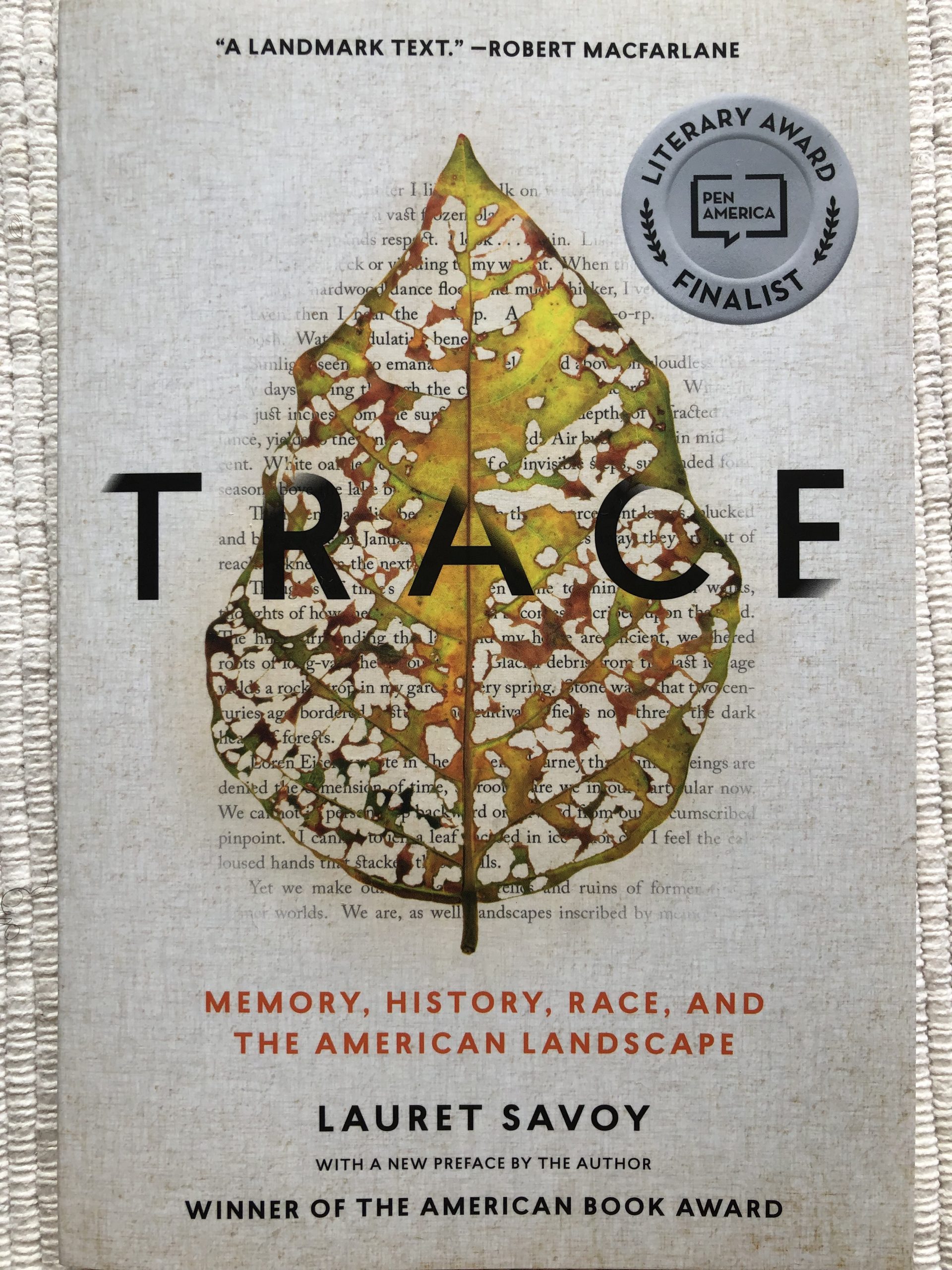 Lauret Savoy Second Edition of TRACE with a New Preface Just Released!